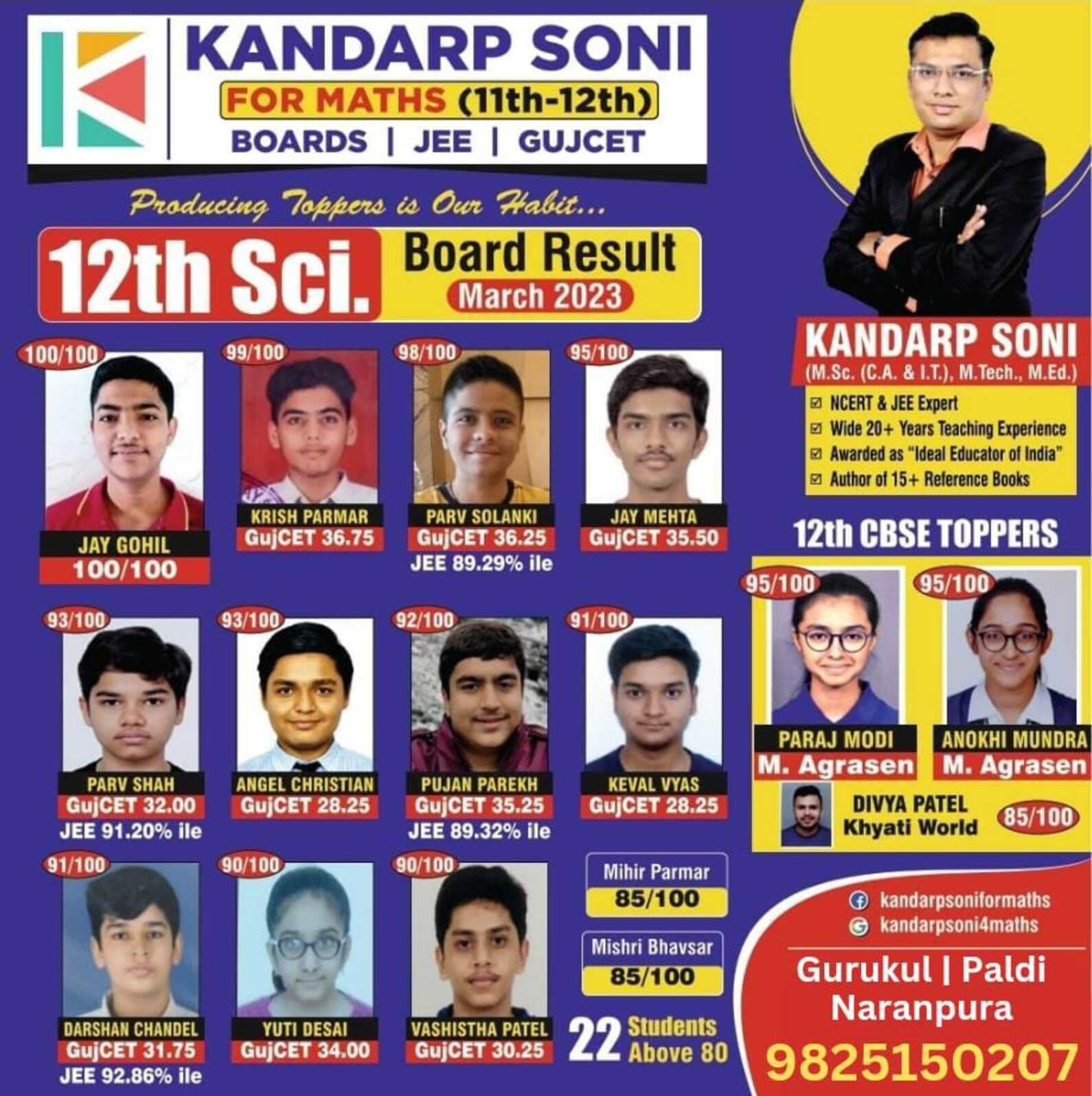 Maths Tuition Centres in Ahmedabad